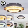 Lidor ceiling light LED gold, black, 1-light source