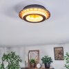Lidor ceiling light LED gold, black, 1-light source