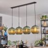 Koyoto hanging light, globe light, pendant light green, 4-light sources