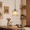 Koyoto hanging light, globe light, pendant light 25 cm clear, 1-light source