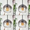 Koyoto hanging light, globe light, pendant light clear, Smoke-coloured, 1-light source