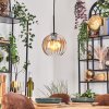 Koyoto hanging light, globe light, pendant light Amber, clear, 1-light source