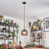 Koyoto hanging light, globe light, pendant light Smoke-coloured, 1-light source