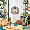 Koyoto hanging light, globe light, pendant light Smoke-coloured, 1-light source