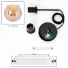 Koyoto hanging light, globe light, pendant light Amber, 1-light source