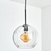 Koyoto hanging light, globe light, pendant light clear, 1-light source
