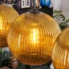 Koyoto hanging light, globe light, pendant light gold, 4-light sources