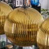 Koyoto hanging light, globe light, pendant light gold, 4-light sources