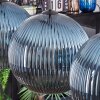 Koyoto hanging light, globe light, pendant light blue, 4-light sources