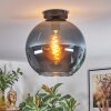Koyoto ceiling light, globe light 30 cm blue, 1-light source