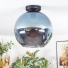 Koyoto ceiling light, globe light 30 cm blue, 1-light source