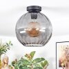 Koyoto ceiling light, globe light 30 cm Smoke-coloured, 1-light source