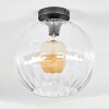 Koyoto ceiling light, globe light 30 cm clear, 1-light source