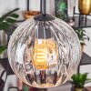 Koyoto hanging light, globe light, pendant light 20 cm clear, 1-light source