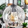 Koyoto hanging light, globe light, pendant light 20 cm clear, 1-light source