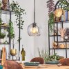 Koyoto hanging light, globe light, pendant light 20 cm clear, 1-light source