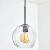 Koyoto hanging light, globe light, pendant light 20 cm clear, 1-light source