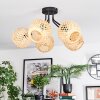 Basto ceiling light, globe light Ecru, 5-light sources