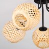 Basto ceiling light, globe light Ecru, 5-light sources