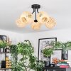 Basto ceiling light, globe light Ecru, 5-light sources