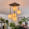 Basto ceiling light, globe light Ecru, 5-light sources