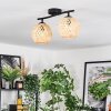 Basto ceiling light, globe light Ecru, 2-light sources