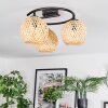 Basto ceiling light, globe light Ecru, 3-light sources