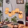 Basto hanging light, globe light, pendant light Ecru, 8-light sources