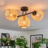 Basto ceiling light, globe light Ecru, 3-light sources