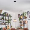 Koyoto hanging light, globe light, pendant light 20 cm clear, 1-light source