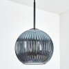 Koyoto hanging light, globe light, pendant light blue, 1-light source