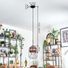 Koyoto hanging light, globe light, pendant light coppery, 1-light source