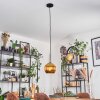 Koyoto hanging light, globe light, pendant light gold, 1-light source
