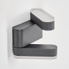 Fanek outdoor wall light, Up & Down Light, wall light LED anthracite, 2-light sources
