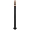 Globo lighting BOSTON path light black, 1-light source, Motion sensor