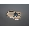 Trio AARON Ceiling Light LED anthracite, 1-light source, Remote control, Colour changer