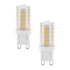 G9 LED 3.5 Watt warm white dimmable 330 Lumen