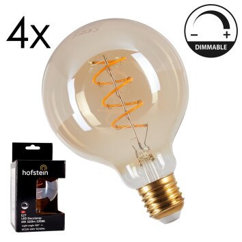 E27 LED 6 Watt warm white dimmable 320 Lumen
