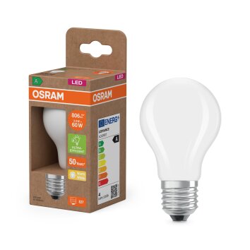 Osram lights E27 3.8 Watt warm white 806 Lumen
