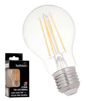 E27 LED 6.5 Watt warm white 806 Lumen