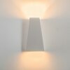 Spello wall light white, 1-light source