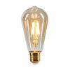 E27 set of 2 LED 6 watt 2200 Kelvin 650 lumen