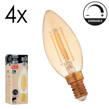 E14 LED 4 Watt warm white dimmable 320 Lumen
