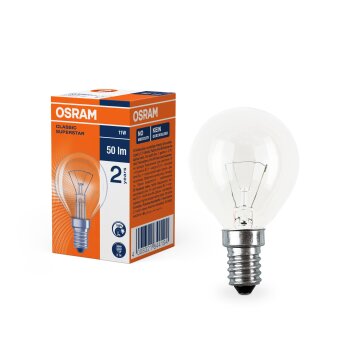 Osram lights E14 11 Watt warm white dimmable 50 Lumen