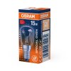 Osram lights E14 15 Watt warm white dimmable 85 Lumen