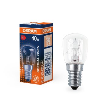 Osram lights E14 40 Watt warm white dimmable 300 Lumen