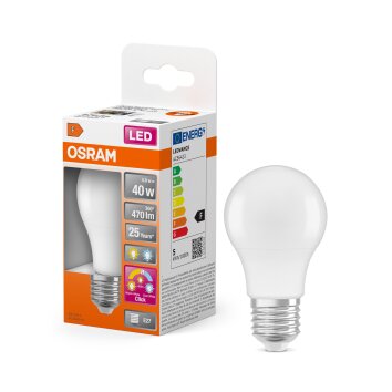 Osram lights E27 LED 4.9 Watt daylight white 470 Lumen