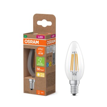 Osram lights E14 2.2 Watt warm white 470 Lumen
