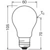 Osram lights E27 3.8 Watt neutral white 806 Lumen