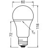 BELLALUX E27 LED 13 Watt daylight white 1521 Lumen
